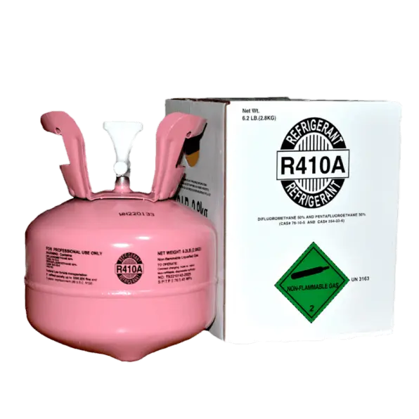 Gas R410A 800 g y 2,8 kg